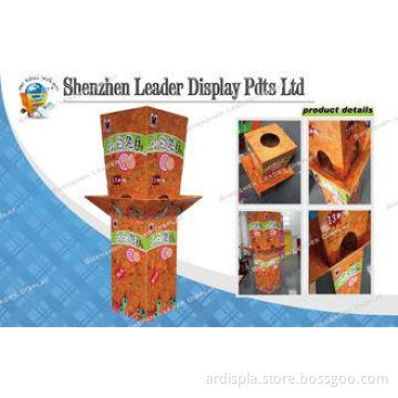 Half Pallet Cardboard Display Stands for Sweets Display